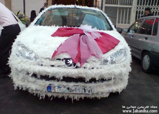 عکس ماشین عروس خارجی ماشین عروس در ایران  شاسی بلند